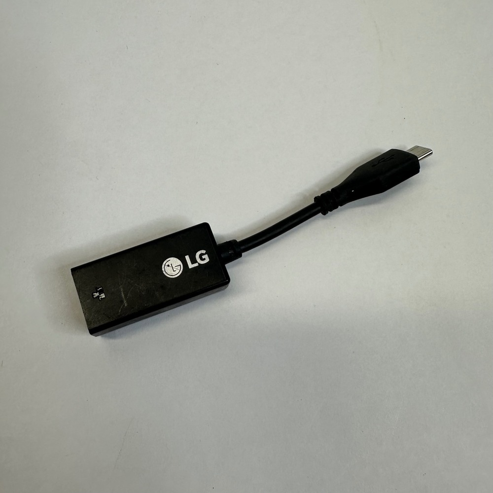 LG USB-C to Ethernet RJ45 Adapter Black ATD5KF D17-0057001 Network Dongle